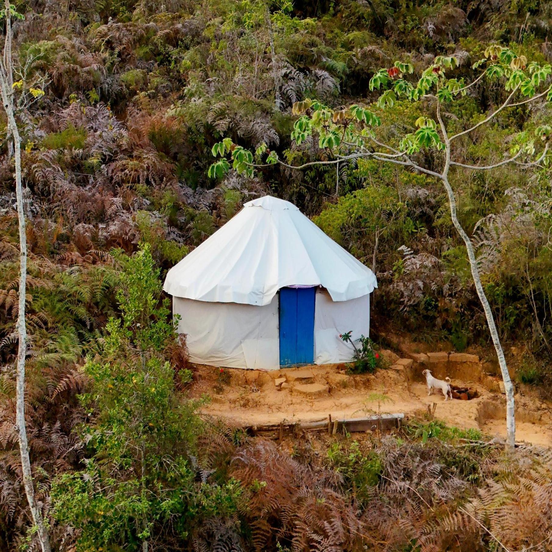 La Pacha Hostel Barichara Buitenkant foto